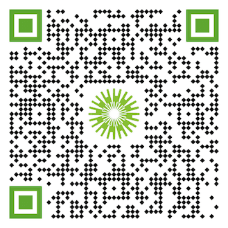 QR-Code der zur App der Hildegardis Apotheke in Trier führt 